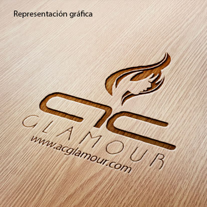 Logo identidad AC Glamour 3