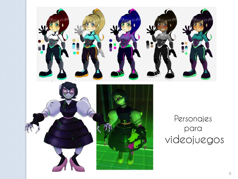 Portfolio Ilustración téxtil Personajes 3D videojuegos 5