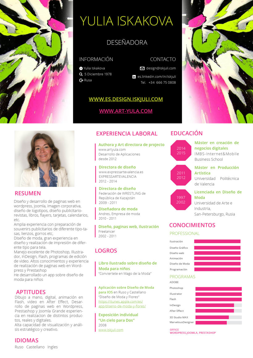 Portfolio completo en mi web http://es.design.iskjuli.com 0