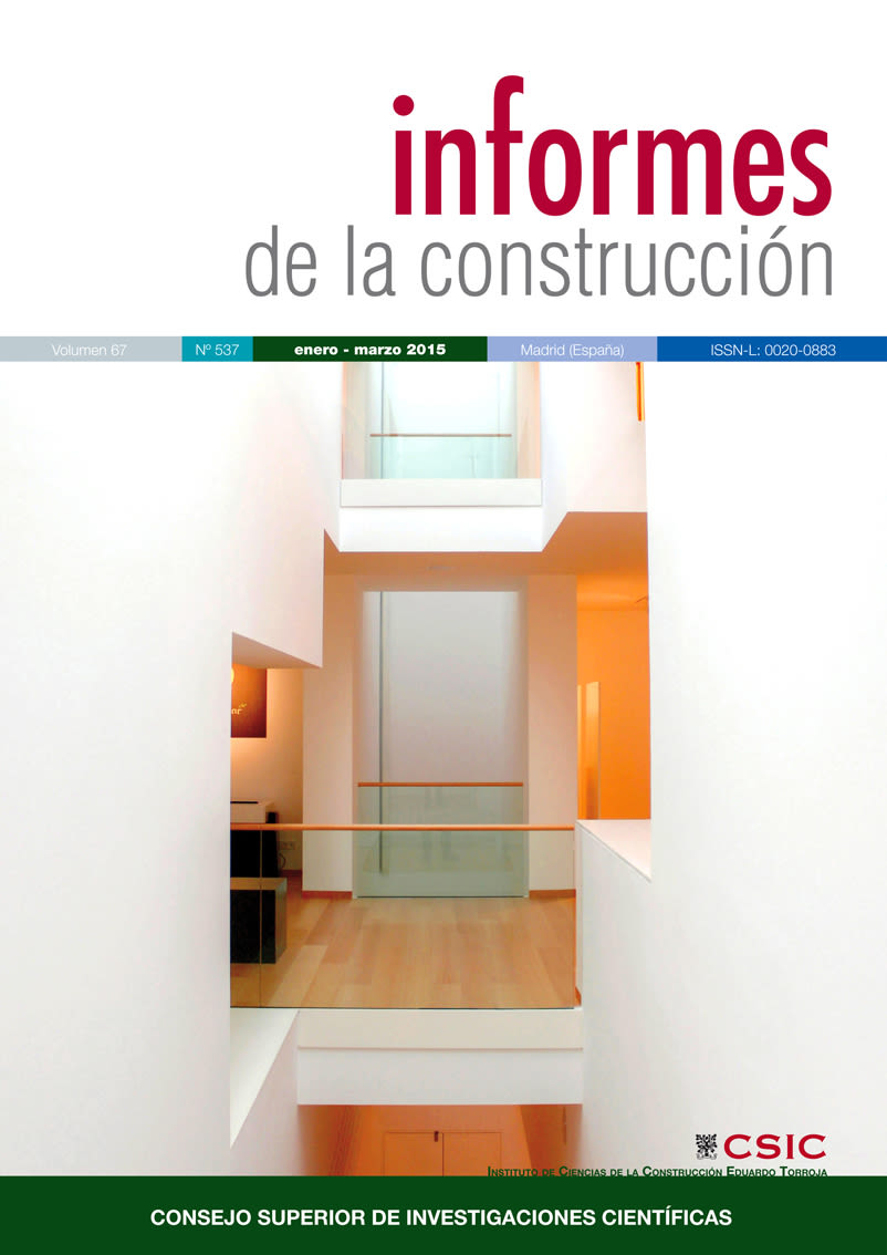 Revista Informes de la Construcción 0