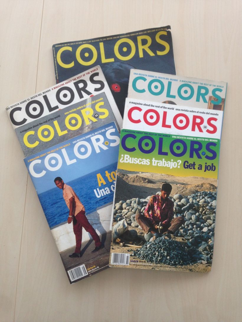 Vendo Revistas 'Colors' de Benetton 1