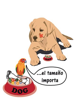 Perro y pajaro Illustrator -1