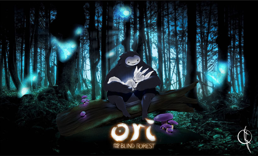 Ori and the Blind Forest 3D modeling  2
