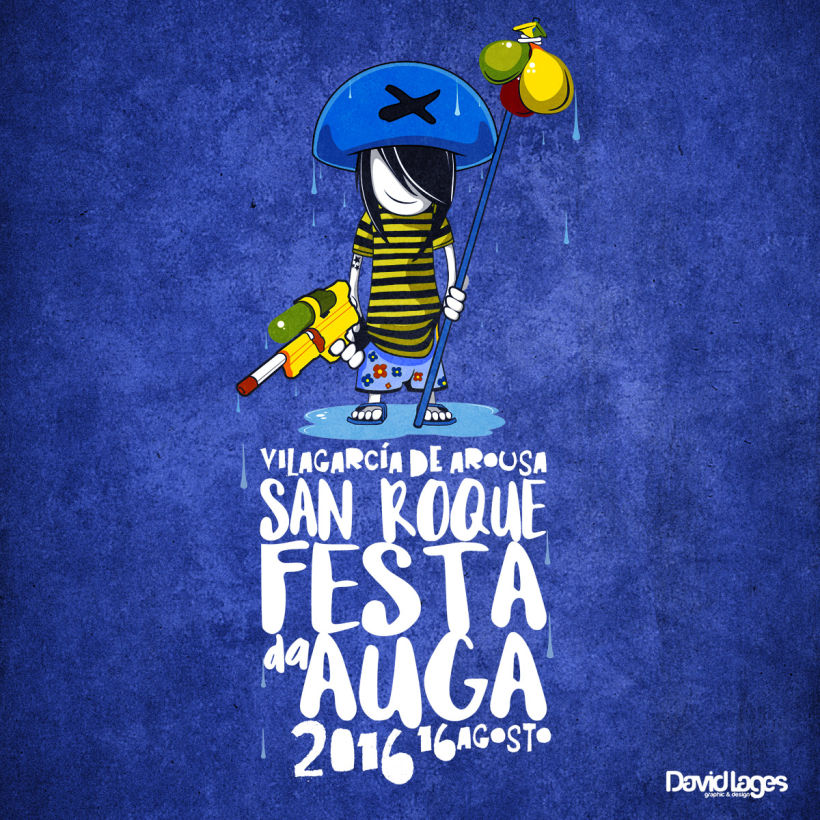 Festa da auga 2016.     Imagen para "Festa da Auga" en Vilagarcía de Arousa - GALICIA  -1