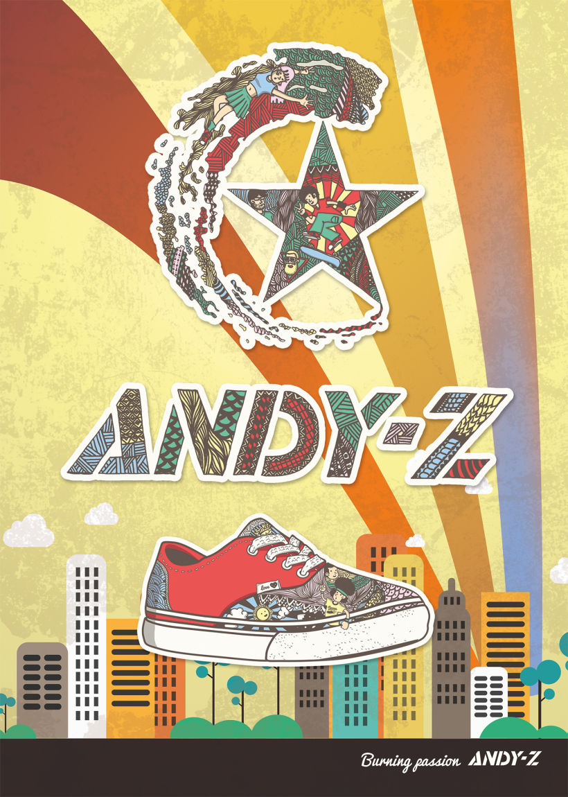 Display para la marca de calzado ANDY-Z -1
