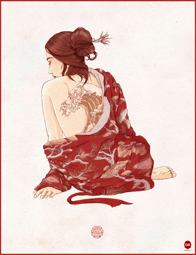 La chica del kimono 1