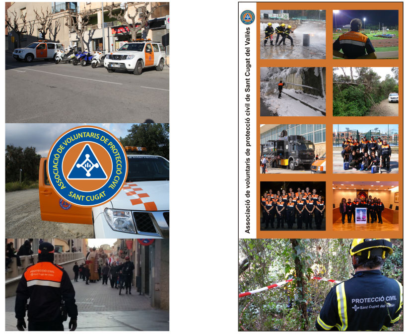 Roll-Up Associació de Voluntaris de Protecció Civil Sant Cugat -1