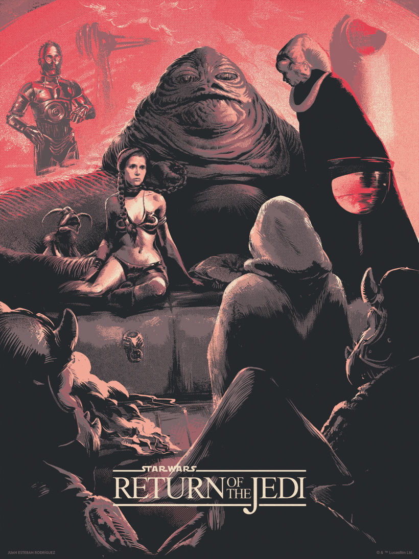 Return of the Jedi - Star Wars Poster 2