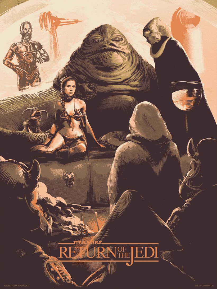 Return of the Jedi - Star Wars Poster 10