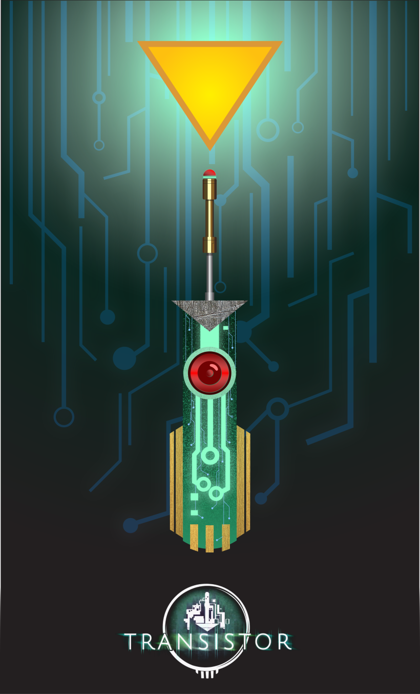 Transistor (SuperGiant Games) · Poster · FanArt 0