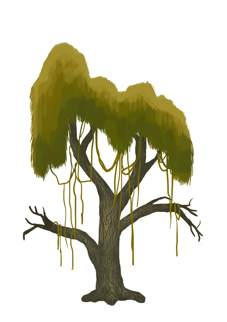Diseño de árboles  para videojuego 1