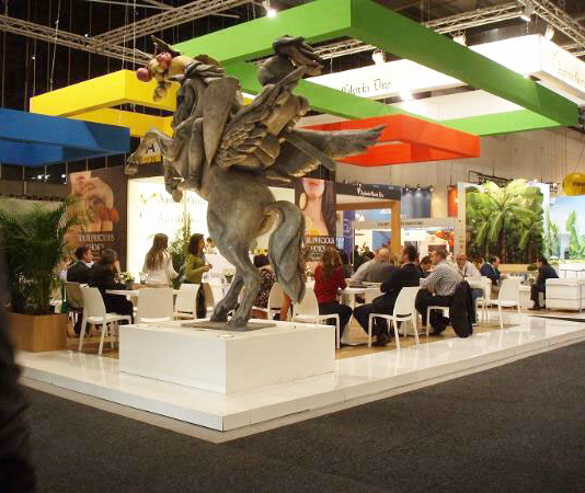 The Agricola Gloria Due stand in FRUIT LOGISTICA 02/13 0