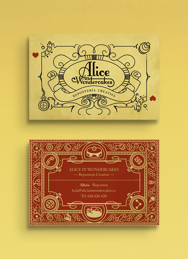 Alice in Wondercakes | Identidad 1