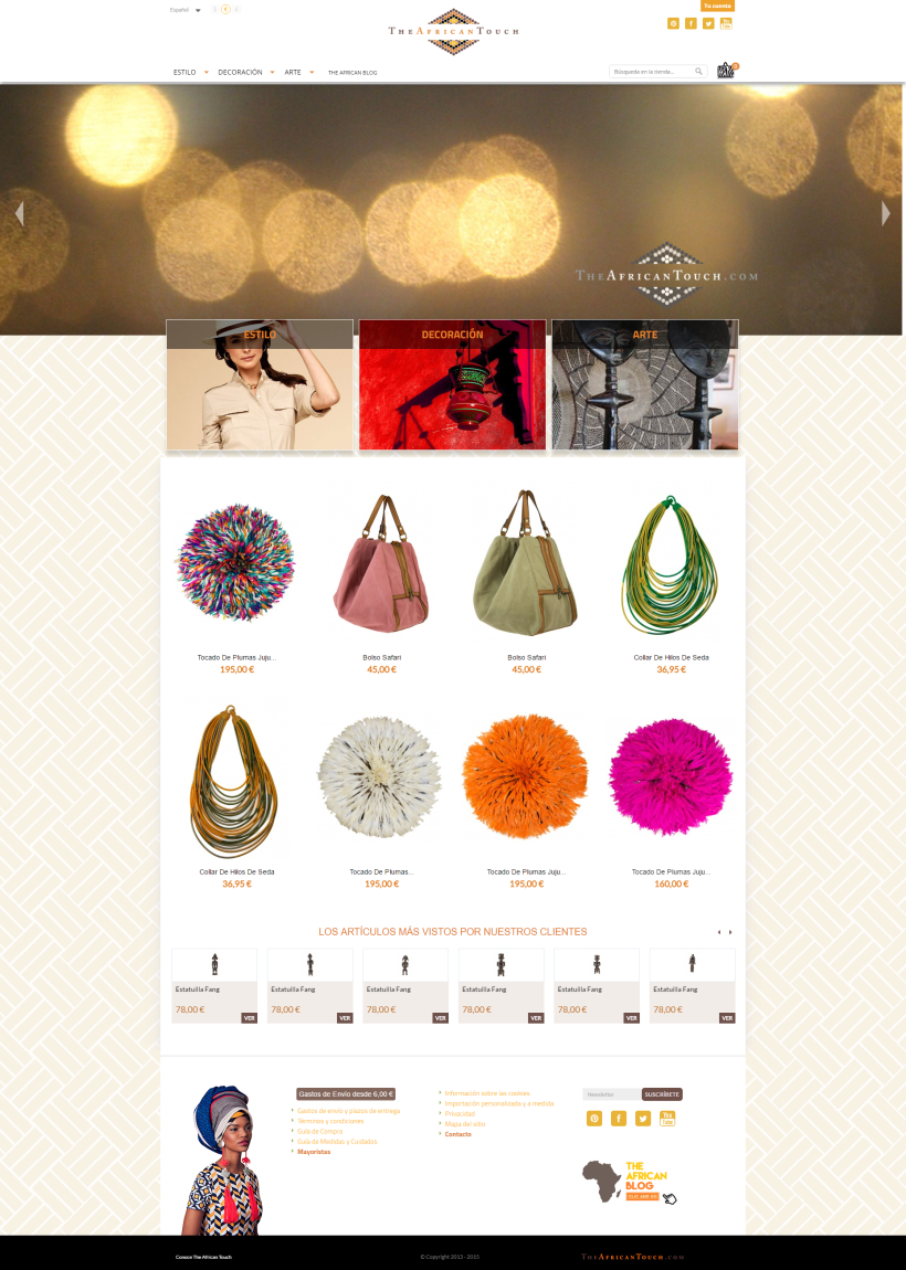 Tienda online - The African Touch 0