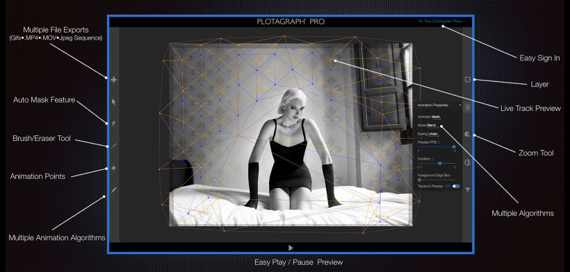 Plotagraph PRO transforma tus fotografías en GIFs 6