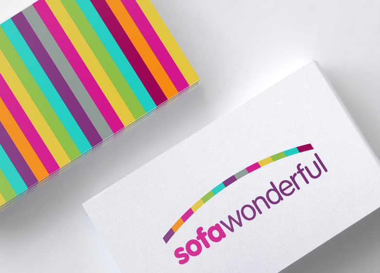 Diseño de logo para sofawonderful.com, una tienda online que ofrece una amplia gama de fundas de sofá, chaise longue, sillones, etc... 1