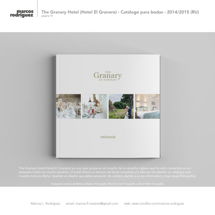 The Granary Hotel (Hotel El Granero) - Catálogo para bodas - 2014/2015 (Reino Unido) 1