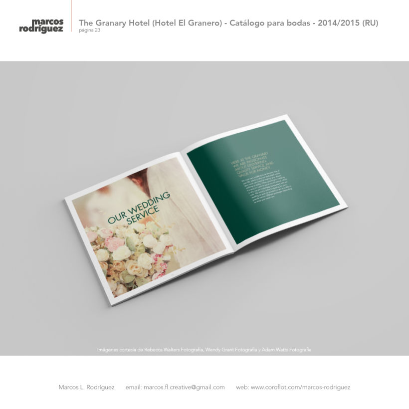 The Granary Hotel (Hotel El Granero) - Catálogo para bodas - 2014/2015 (Reino Unido) 8