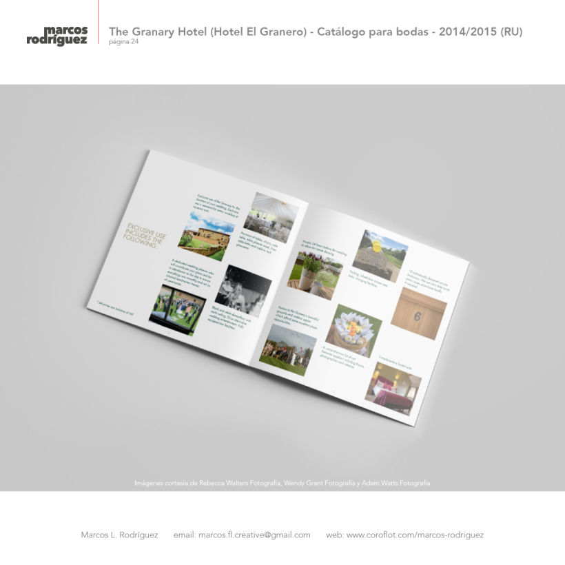 The Granary Hotel (Hotel El Granero) - Catálogo para bodas - 2014/2015 (Reino Unido) 9