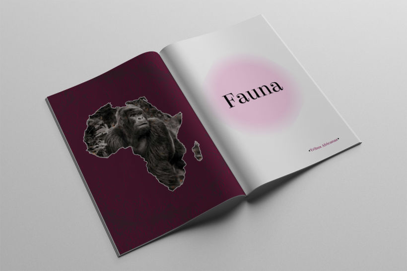Diseño Editorial Tribus Africanas. 6