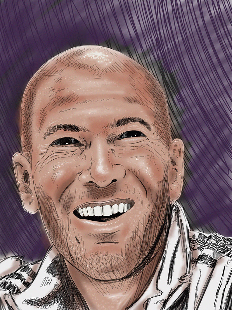 Ilustración "Zidane" 1