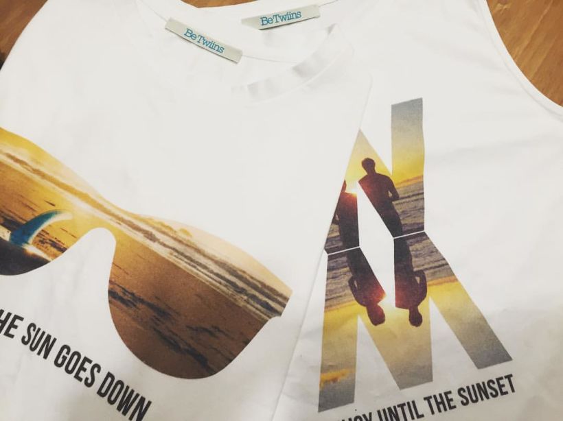Diseño camisetas verano para Betwiins. 0