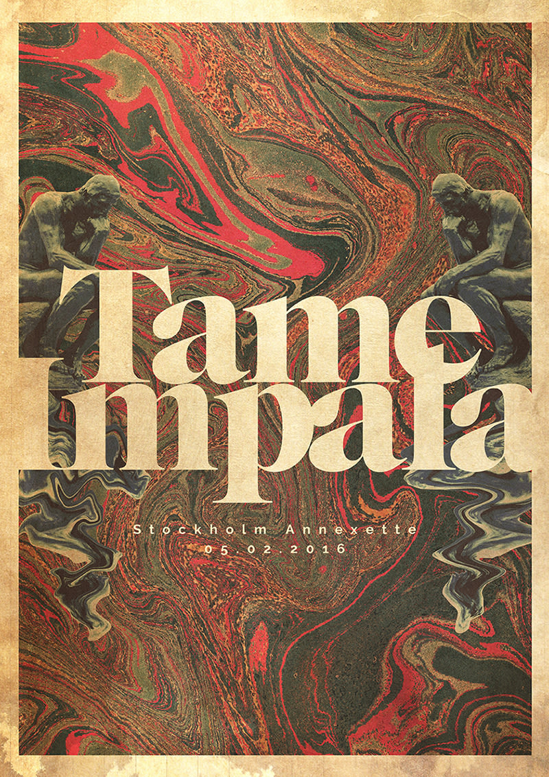 Tame Impala Gig poster 0