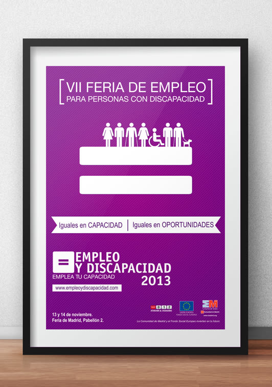 Empleo y Discapacidad 2013 - Imagen y Material Gráfico 0
