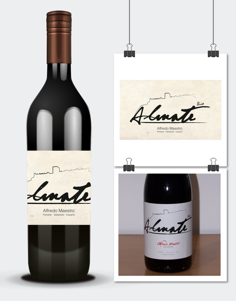 Diseño e ilustraciones etiquetas vino · Alfredo Maestro · Valladolid -1