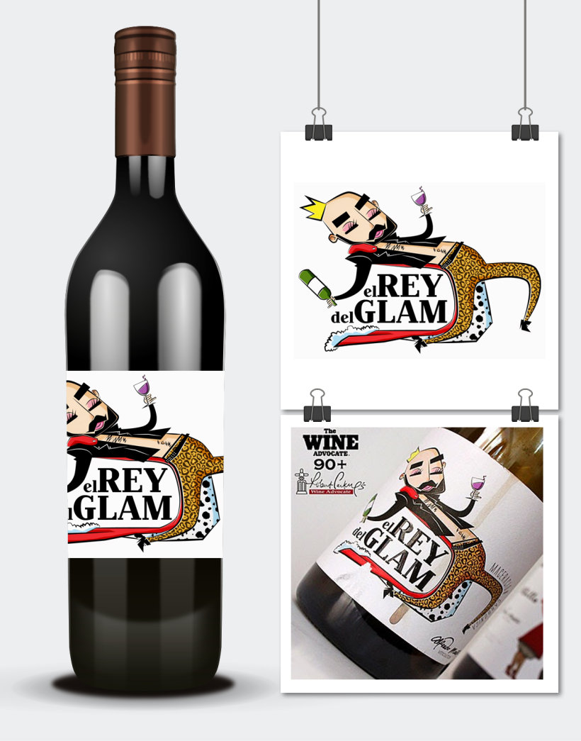 Diseño e ilustraciones etiquetas vino · Alfredo Maestro · Valladolid 1
