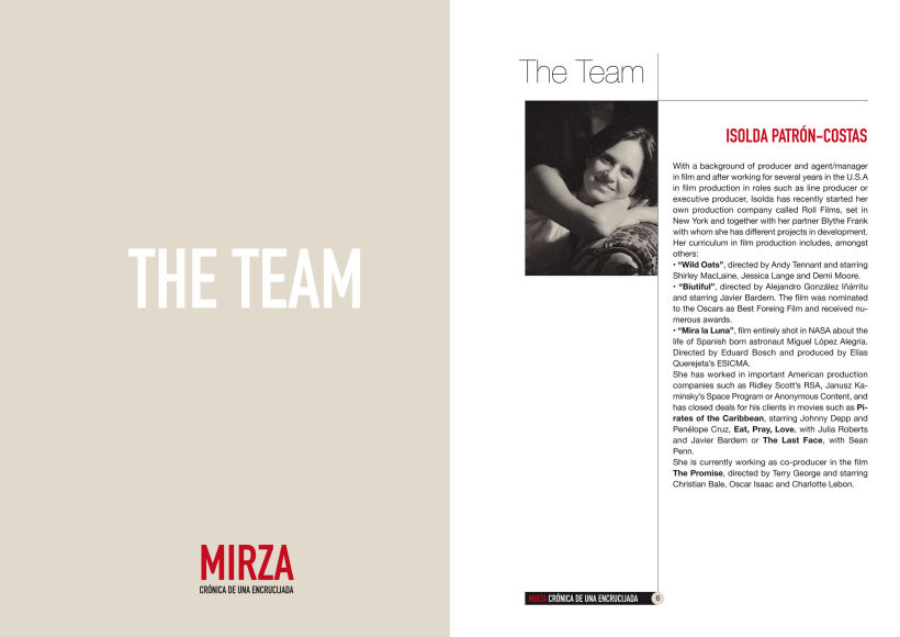 Documento de Venta de la película MIRZA 3