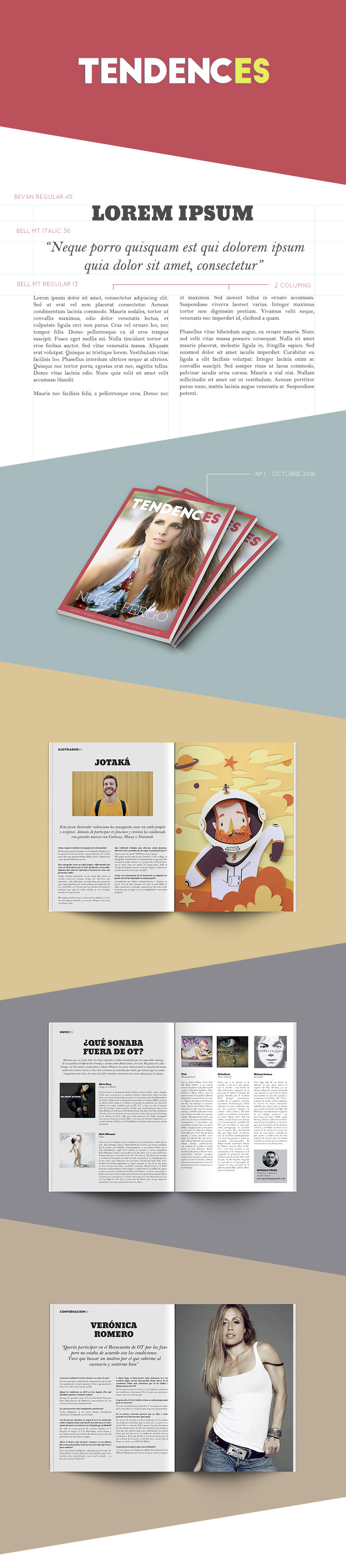 Tendences Magazine - Diseño y maquetación 0