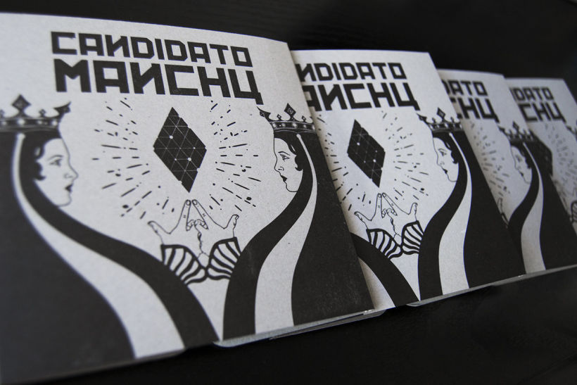 Diseño e ilustración del primer EP de Candidato Manchú 1