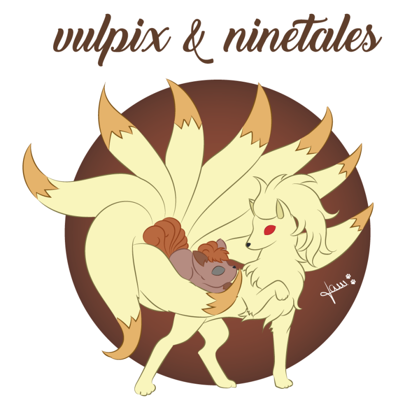 Pokemon - Vulpix & Ninetales 1