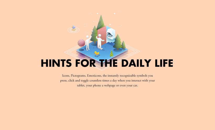Hints for the daily life - Pictograms 0