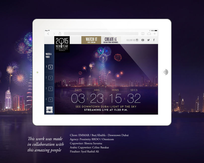 Emmar - Youtube App - Dubai New Year’s Eve Gala 5