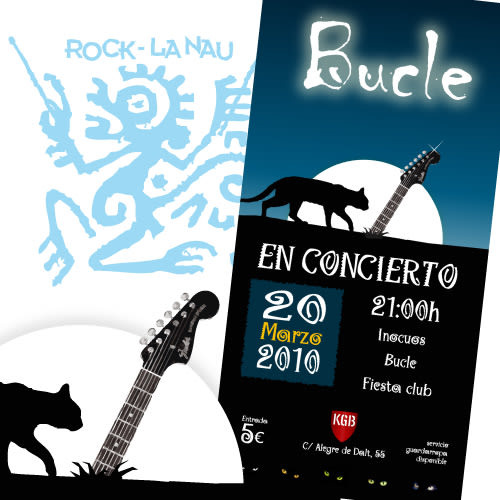 Poster concierto Rock -1