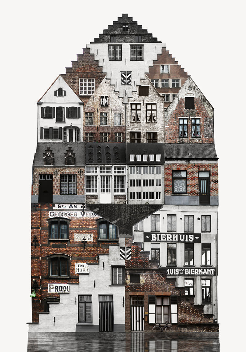 El collage urbano de Anastasia Savinova 4