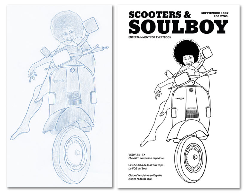 Scooters&Soulboy. Playboy & Vespa 1