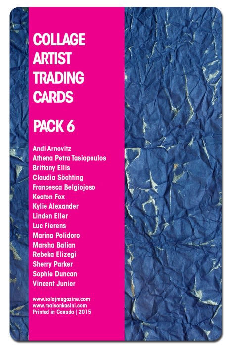 Collage Artist Trading Cards, Pack Six 0