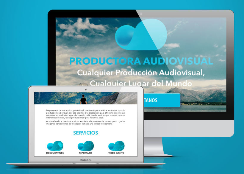 Web Cinco Producciones. Productora Audiovisual 2