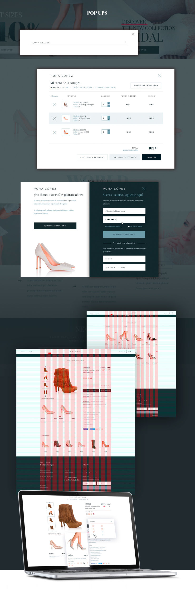 Pura Lopez Luxury fashion shoes E-commerce 1