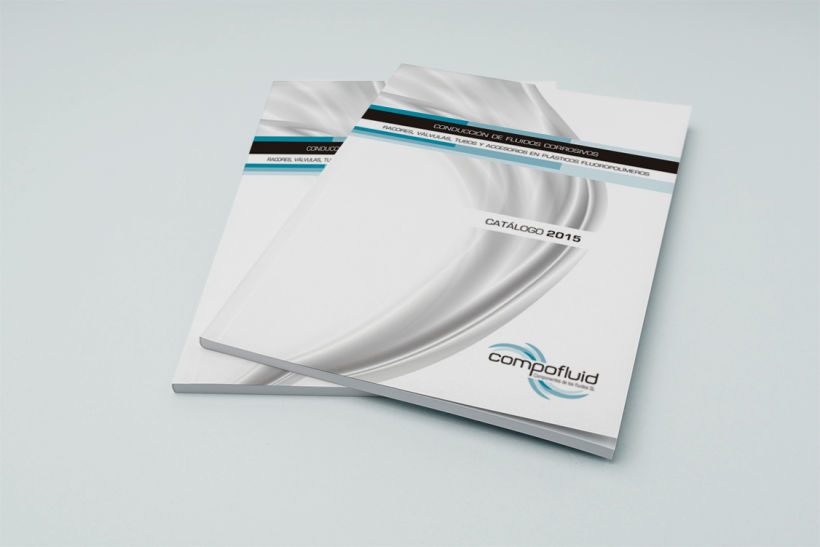 Diseño imagen corporativa y catálogo para Compofluid 1