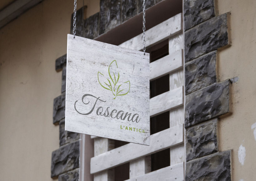 Nueva identidad gráfica corporativa. Restaurante L´Antica Toscana 1