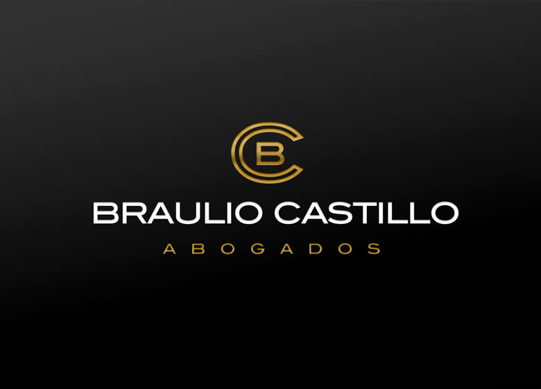 Diseño de logotipo para Braulio Castillo Abogados, un despacho de abogados multidisciplinar ubicado en Madrid 1