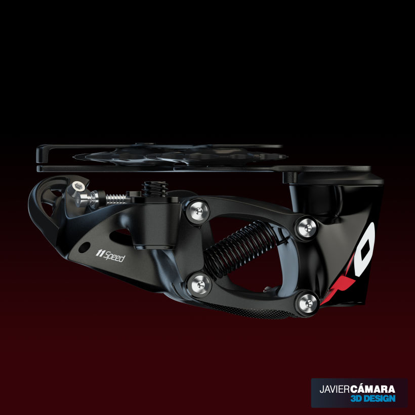 3D - SRAM X01 Rear Derailleur 11-Speed 14