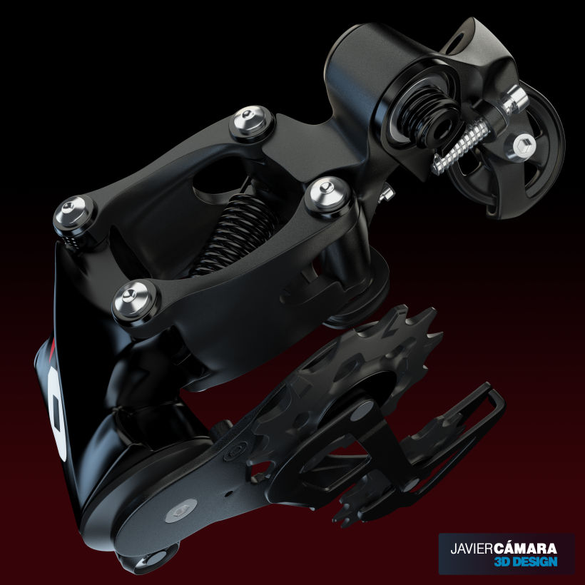 3D - SRAM X01 Rear Derailleur 11-Speed 11