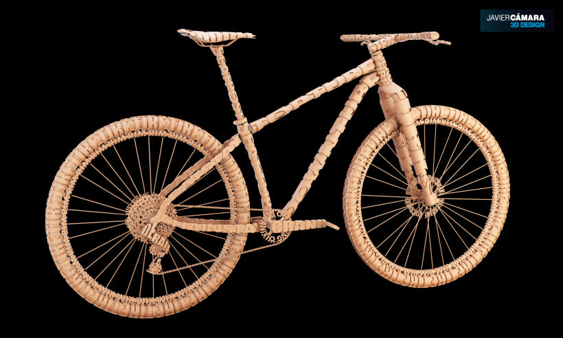 Bike Letters - 3D Graphic design 4
