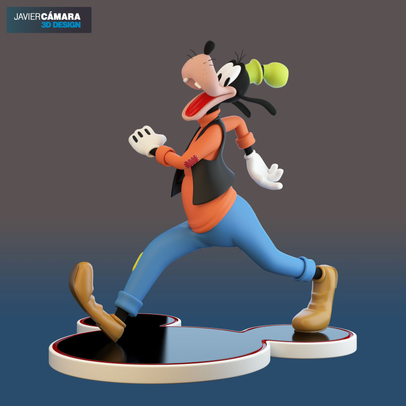 3D character modeling - Goofy  15