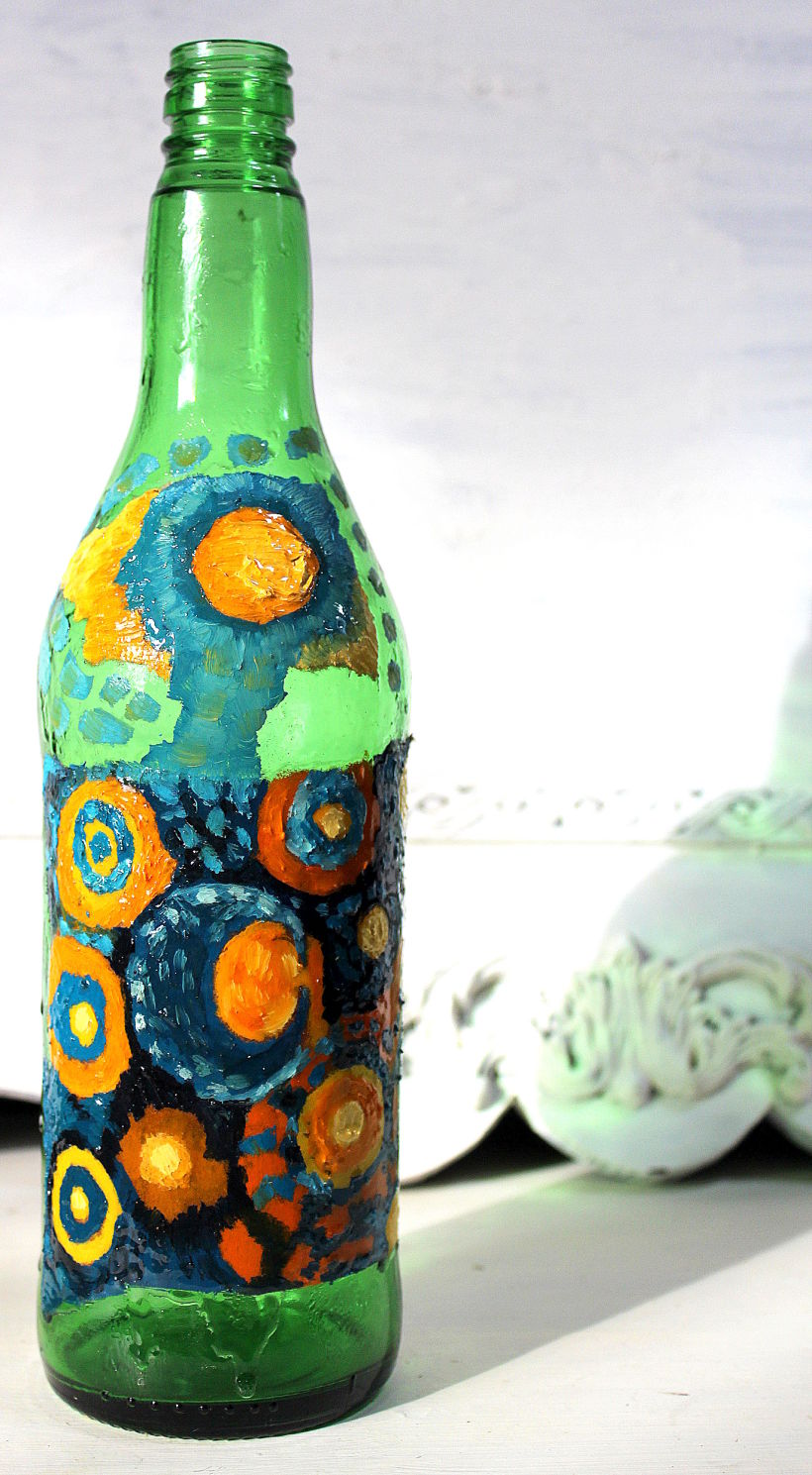 Botellas decoración 12